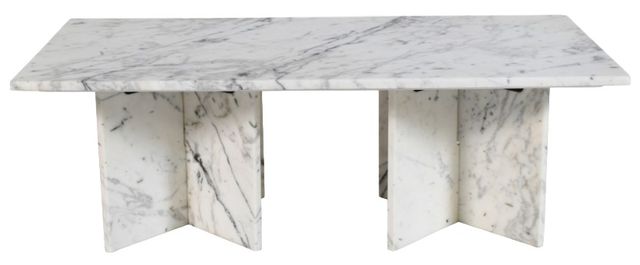 Meridian Furniture Verona White Marble Coffee Table-1
