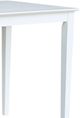 John Thomas Furniture® Dining Essentials White Square Dining Table with 36" Shaker Legs-2