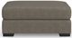 Charisma™ Otto Silver Accent Ottoman-1