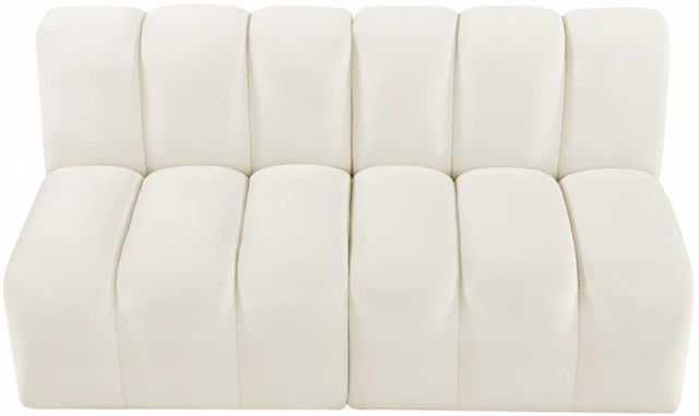 Meridian Furniture Arc 2-Piece Cream Upholstered Modular Sectional-2