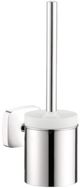 Hansgrohe PuraVida Chrome Toilet Brush with Holder-0
