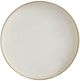 A & B Home Mimosa Glossy White Round Tray-1