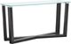 Magnussen Home® Wexler Black Truffle Rectangular Sofa Table-0