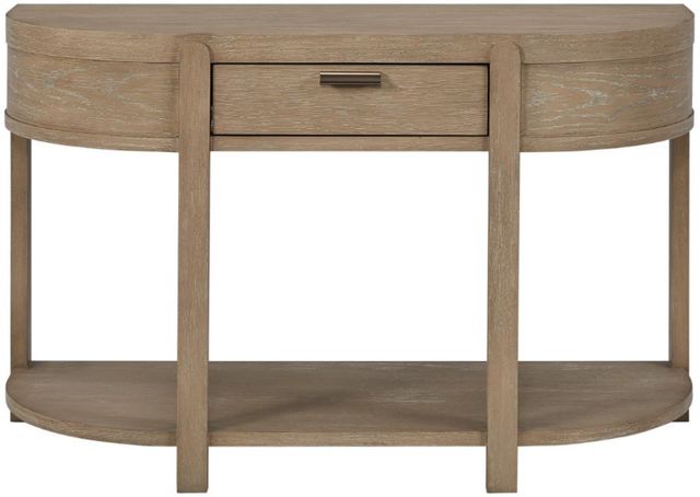 Bernards Trilogy Toffee Curved Console Table-2
