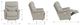 La-Z-Boy® James Walnut Leather Power Wall Recliner with Headrest and Lumbar-2