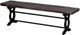 A & B Home Black/Dark Brown Bench-0