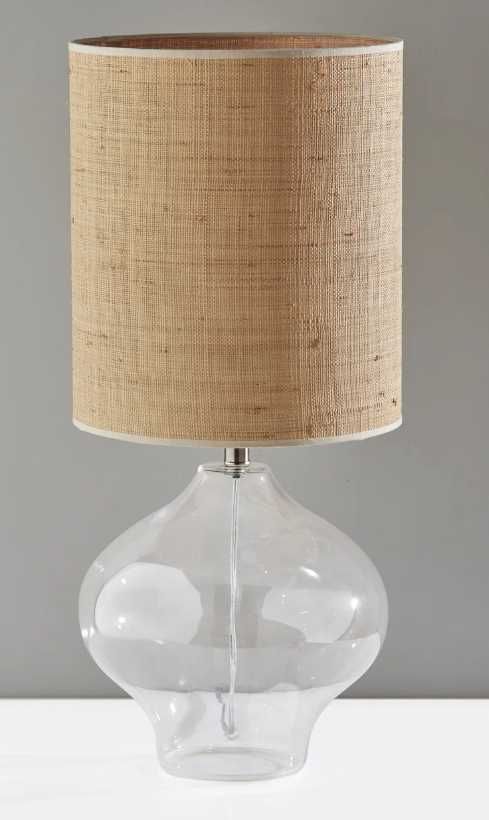 Adesso® Emma Clear Large Table Lamp-3