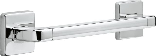 Delta Black Stainless 12" Rectangular Grab Bar-0