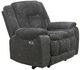 New Classic® Home Furnishings Stanwick Gray Power Glider Recliner with Power Footrest-0