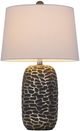 Cal® Lighting & Accessories Menlo 2-Piece Ash Black/Antique Silver Table Lamp Set-1