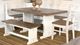 Sunny Designs™ Pasadena Buckskin/Marble White Ladderback Chair-1