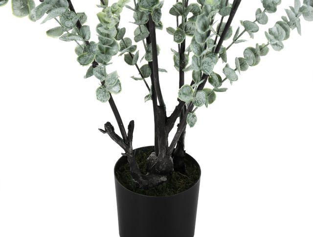 Monarch Specialties Inc. Green/Black 44" Artificial Potted Eucalyptus Tree-1