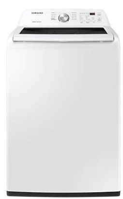 Samsung White Top Load Washer & Electric Dryer Laundry Pair-1