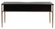 YHD Cedric Brass/Dark Espresso Desk-3