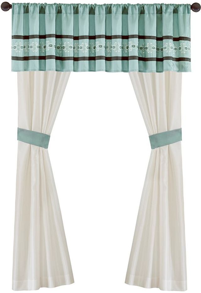 Olliix by Madison Park Essentials 24 Pieces Seafoam California King Jelena Room in a Bag Set-3