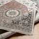Surya Carlisle Cream/Denim/Medium Brown 4'x6' Area Rug-3