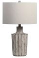 Signature Design by Ashley® Imre Poly Distressed Brown Table Lamp-0