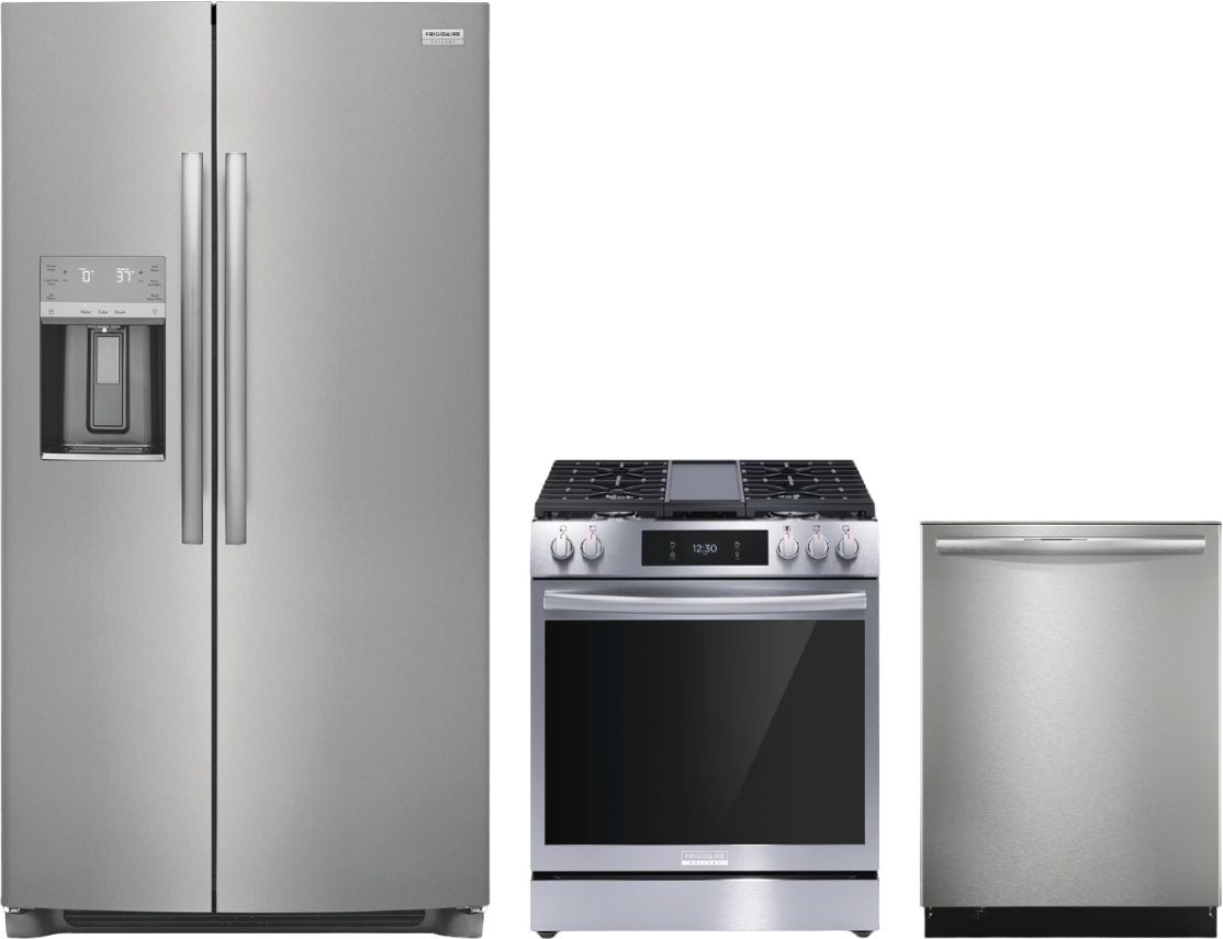 Frigidaire Gallery® 3 Piece Smudge-Proof® Stainless Steel Kitchen Package