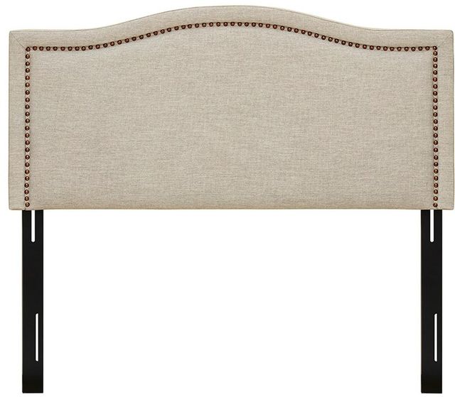 Olliix by Madison Park Natural Queen Nadine Upholstery Headboard-0