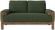 International Furniture Direct Sedona Olive Loveseat-2