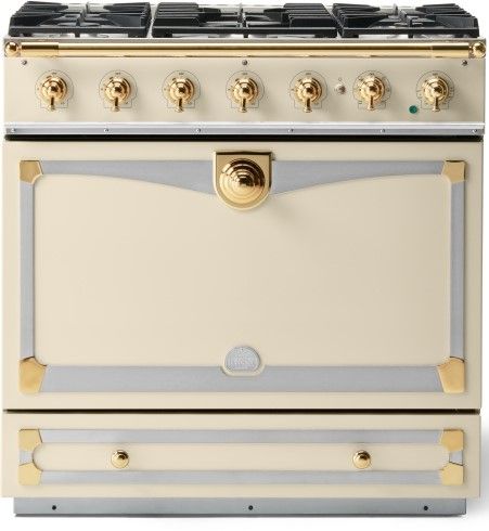La Cornue CornuFé 90 Albertine 36" Morning Dew Pro Style Dual Fuel Range