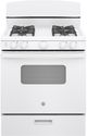GE® 30" White Freestanding Gas Range-0