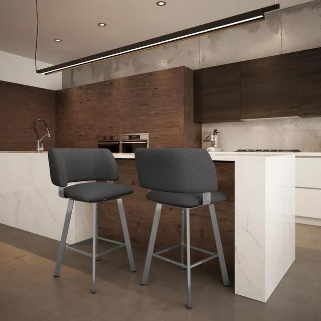 Amisco Customizable Easton Swivel Bar Stool-2