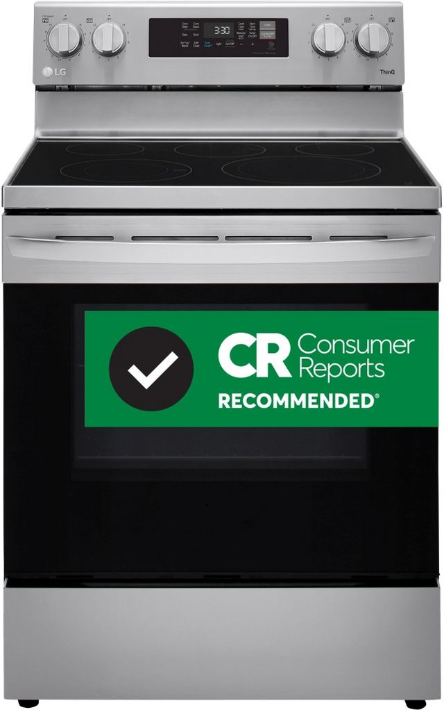 LG 30" Stainless Steel Freestanding Electric Range-1