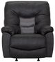 Franklin™ Trilogy Commodore Charcoal Manual Rocker Recliner-1
