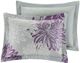 Olliix by Madison Park Essentials Purple Queen Maible Complete Comforter and Cotton Sheet Set-2
