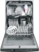 GE® 24" Black Built In Dishwasher-2