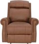 BarcaLounger® Blair Dobbs Saddle Leather Power Recliner-3