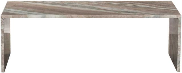 Meridian Furniture Canova Brown Marble Coffee Table-1