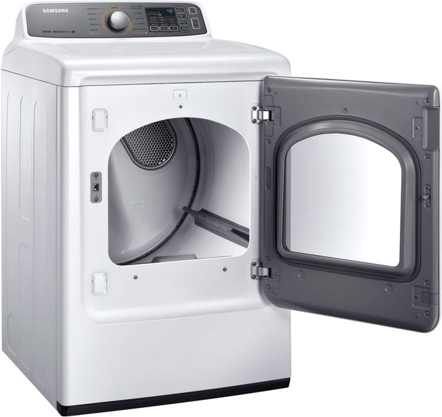 Samsung 7.4 Cu. Ft. White Front Load Gas Dryer-2