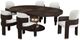 Michael Amini® West Kensington Medium Espresso Oval Dining Table-1