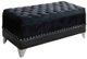 Coaster® Barzini Black Bench Trunk-0