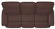 La-Z-Boy® Talladega Chestnut Leather Power Reclining Sofa with Headrest-4