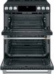 Café™ 30" Matte Black Slide In Double Oven Electric Range-1