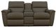 La-Z-Boy® Ava Mineral Leather Power Reclining Loveseat with Console and Headrest-1
