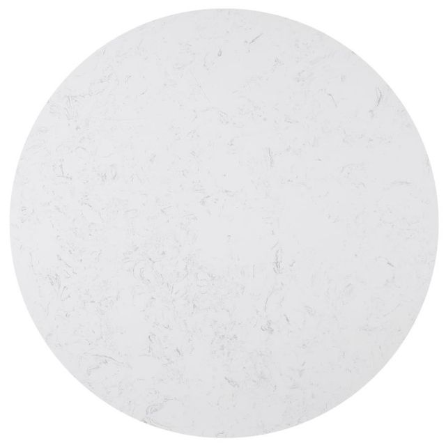 Coaster® Sherry 5-Piece Brown Round Marble Top Dining Table Set-2