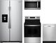 Whirlpool® 4 Piece Stainless Steel Electric Kitchen Package-0