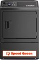 Speed Queen® DF7 7.0 Cu. Ft. Matte Black Front Load Electric Dryer-0