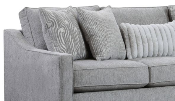 Behold™ Home Bowmore Gray Sofa Chaise-1