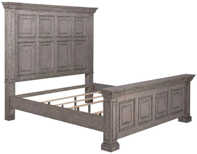 Liberty Furniture Graystone King Panel Bed-0
