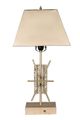 A & B Home Modern Chic Champagne Table Lamp-4
