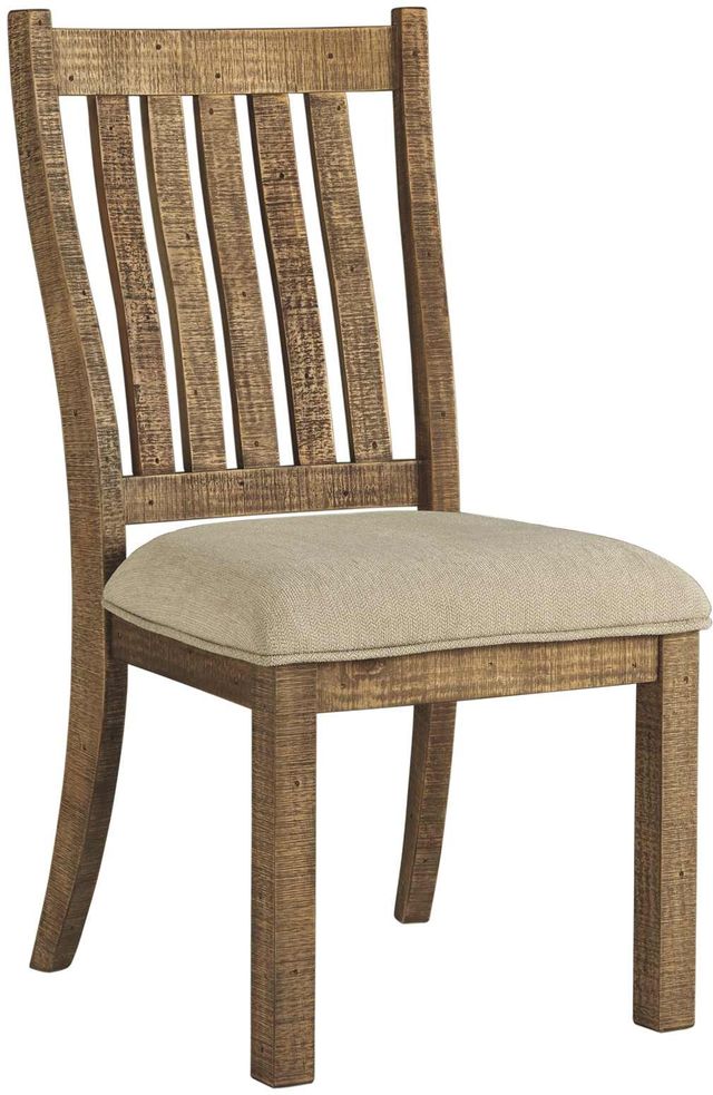 Signature Design by Ashley® Grindleburg 5-Piece Light Brown Dining Set-2