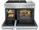 KitchenAid® 48" Misty Blue Pro Style Dual Fuel Range with Griddle-2