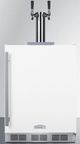 Summit® Commercial 24" White Built In Wine Kegerator-0