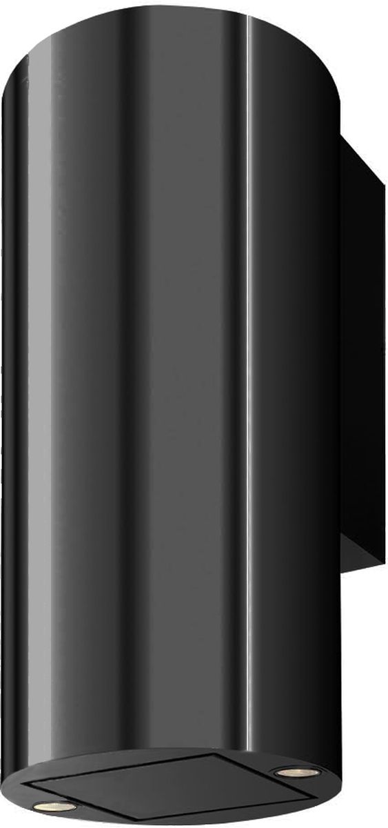 XO 16" Black Wall Mounted Range Hood-0