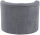 Homelegance® Cheswold Gray Accent Swivel Chair-4